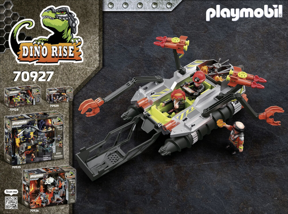 PLAYMOBIL 70927 Comet Corp. Abbruchbohrer