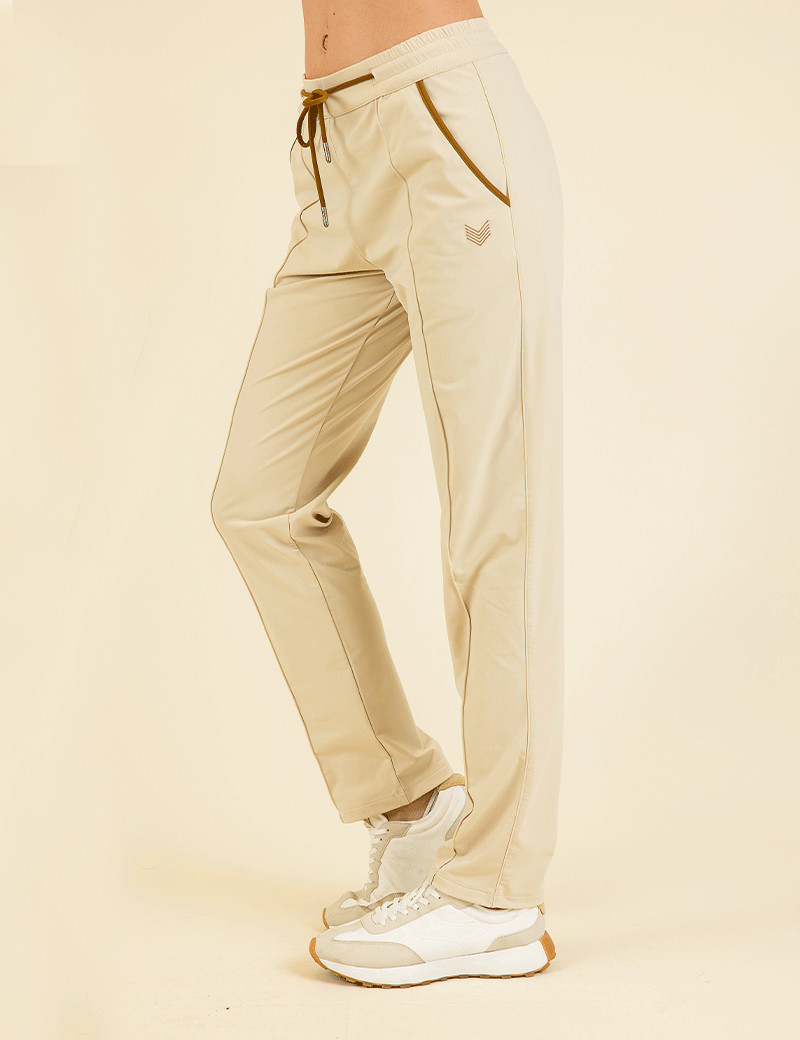 HBT TERRE DE VILLE | U.S. JIMMY PANTALON FEMME ECRU