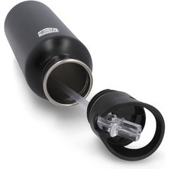 Gourde pour vélo, 0,75 litre, noir
