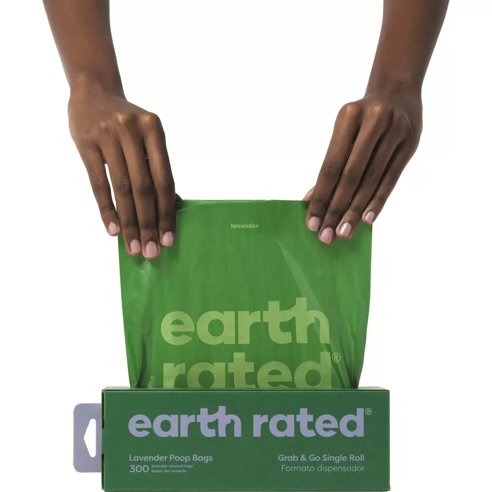 Earth Rated hundeposer m. duft, 1 rulle - 300 stk.