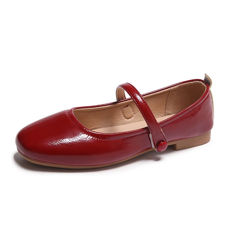 Asterisk - Kunstleren Mary Jane-schoenen