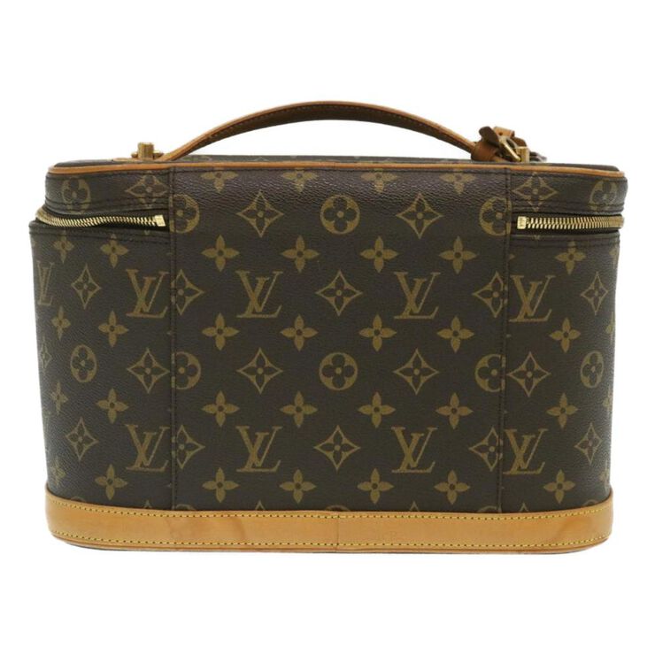 Louis Vuitton Vintage Louis Vuitton Bowling Vanity Brown