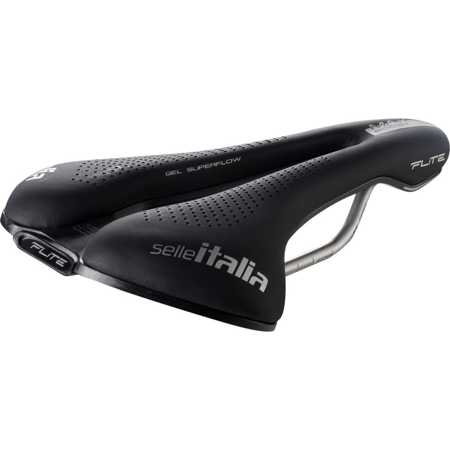 Selle Italia Max Flite Boost TI316 Gel Superflow Zadel