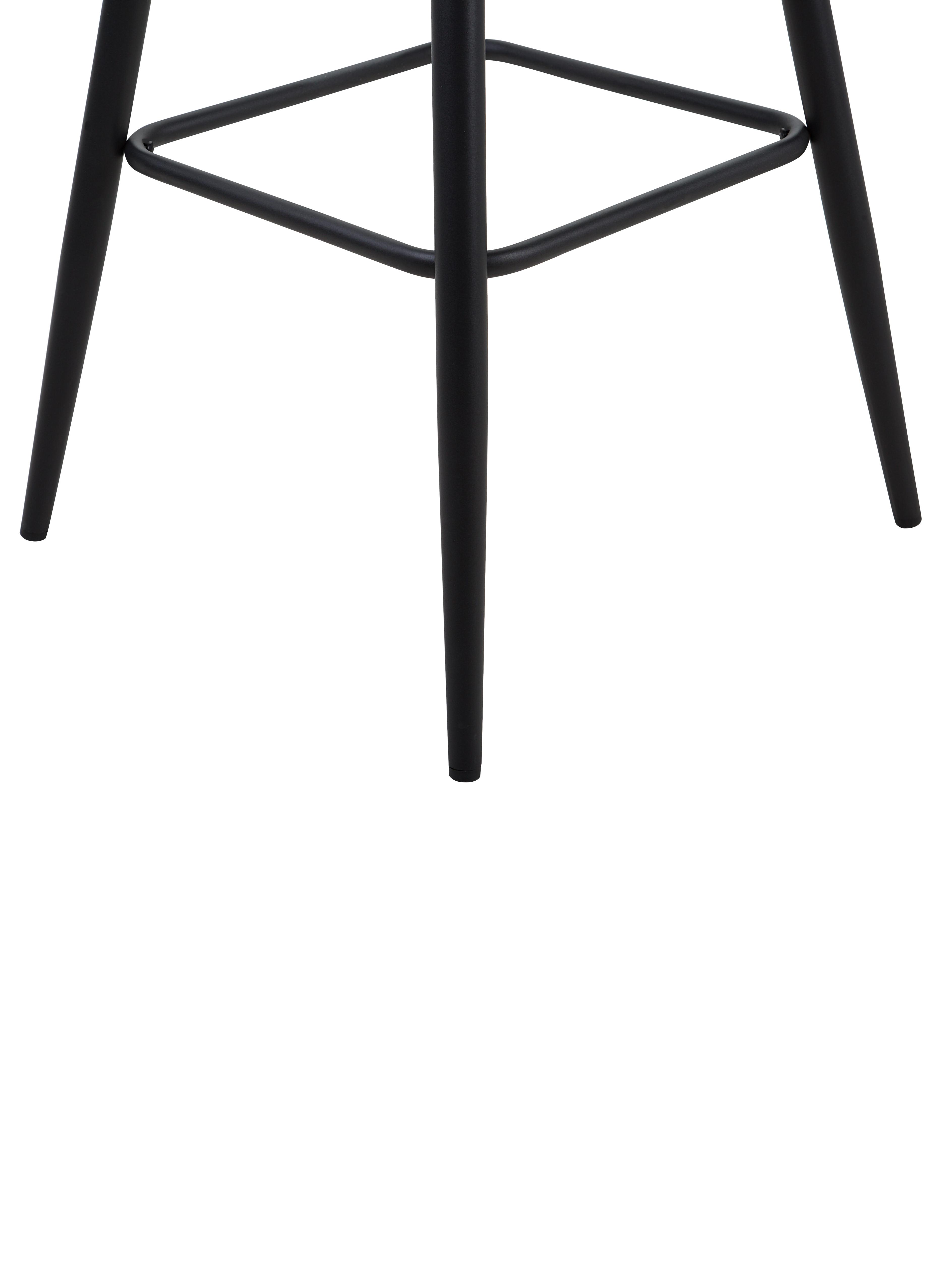 Set van 2 barstoelen DARIEN Goudbruin