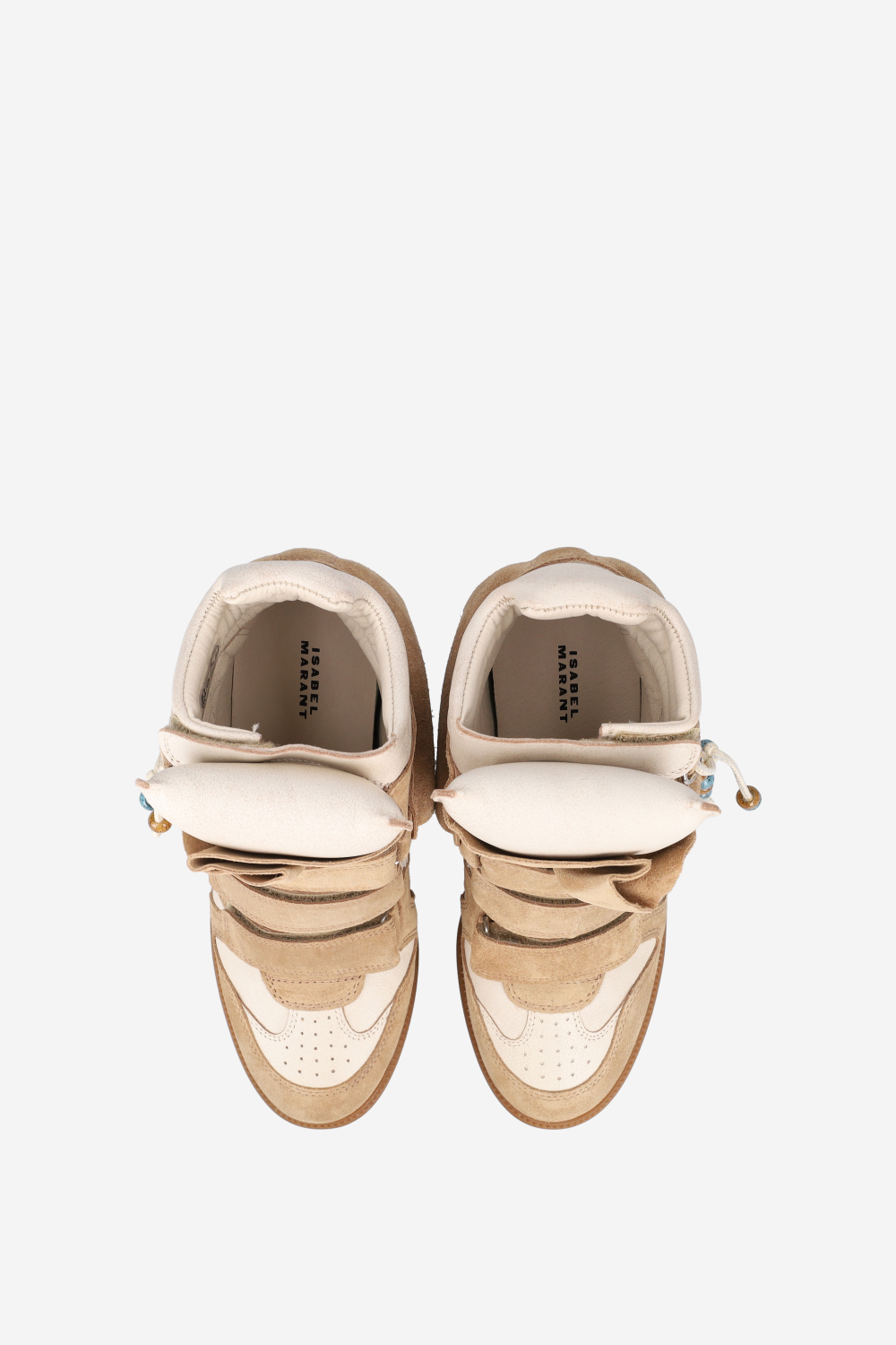 Bekett suede wedge sneaker