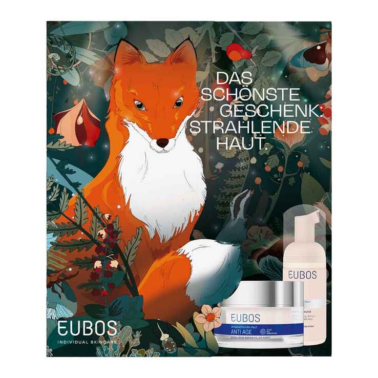Eubos Geschenkset Anti Age Repair Filler Night Winter Care Collection  Fuchs, 1 P