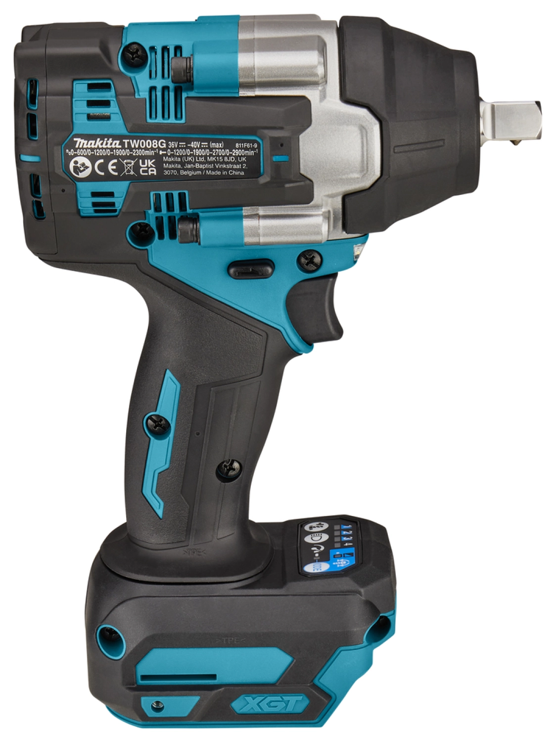 Makita TW008GZ XGT 40V Max Li-ion accu slagmoersleutel body
