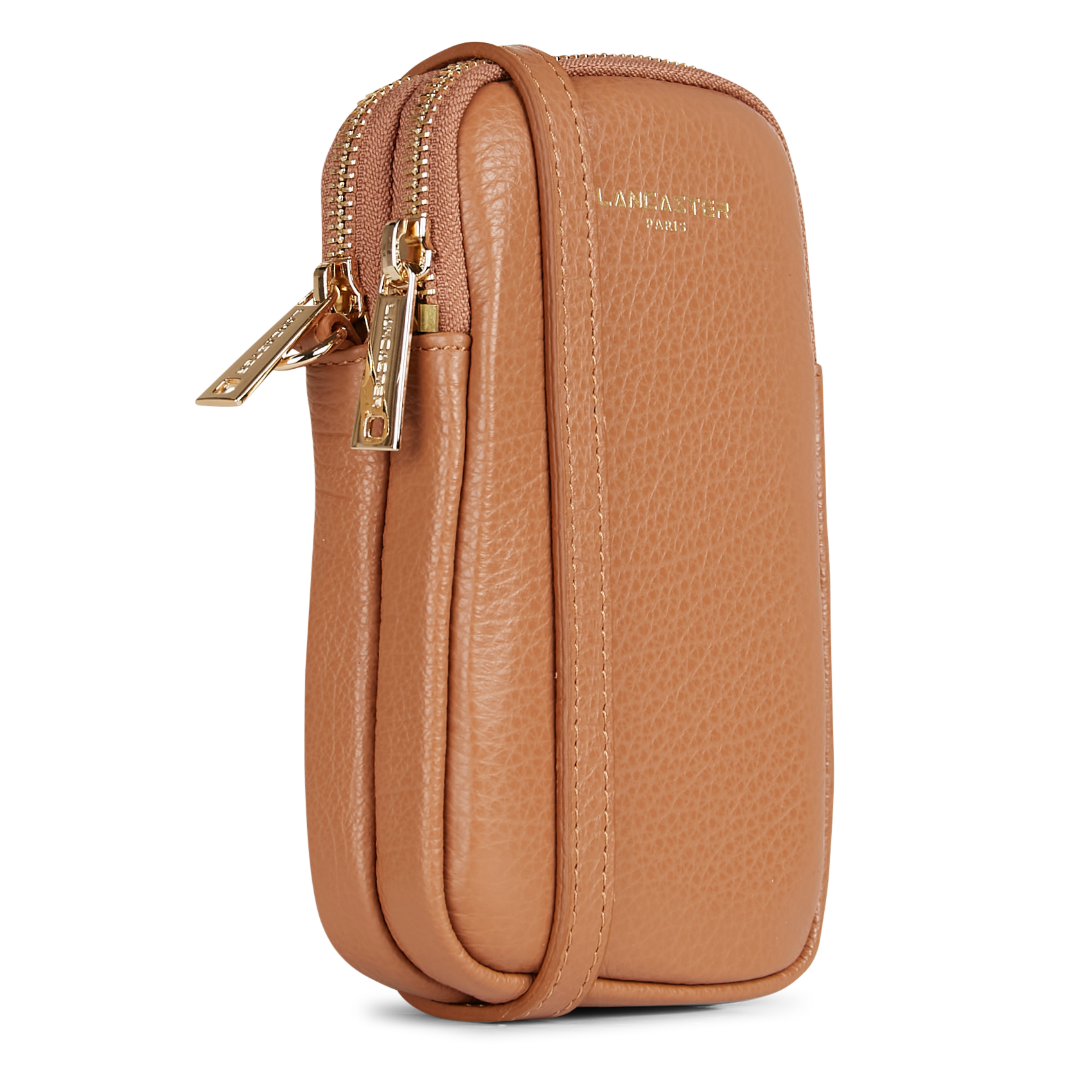 DUNE - Pochette pour téléphone en cuir| Marron