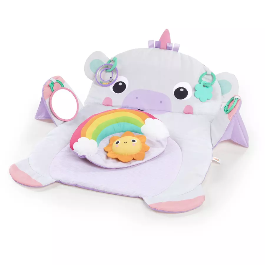 Bright Starts Tummy Time Prop & Play™ Einhorn Aktivitätsmatte
