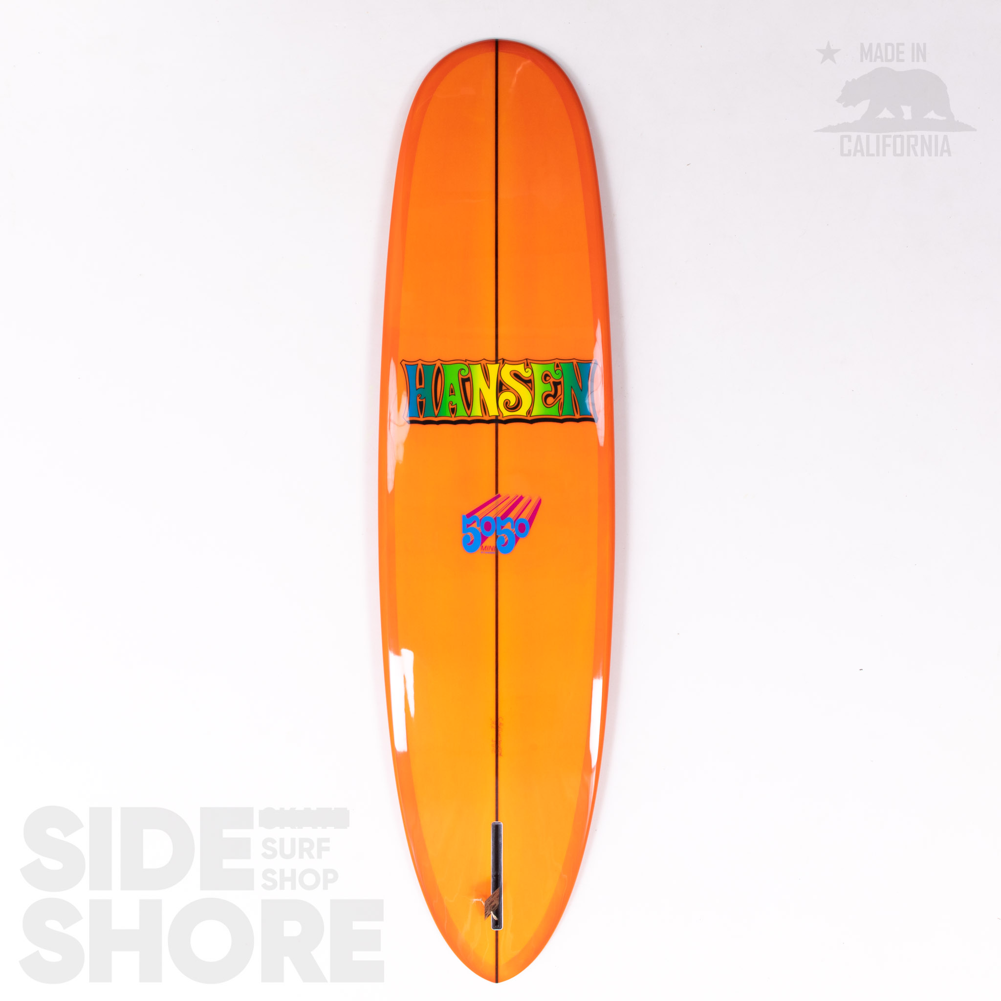 Hansen Surfboards 50-50 Mini - Tint Orange   Polish - 7'8 x 22 1/2