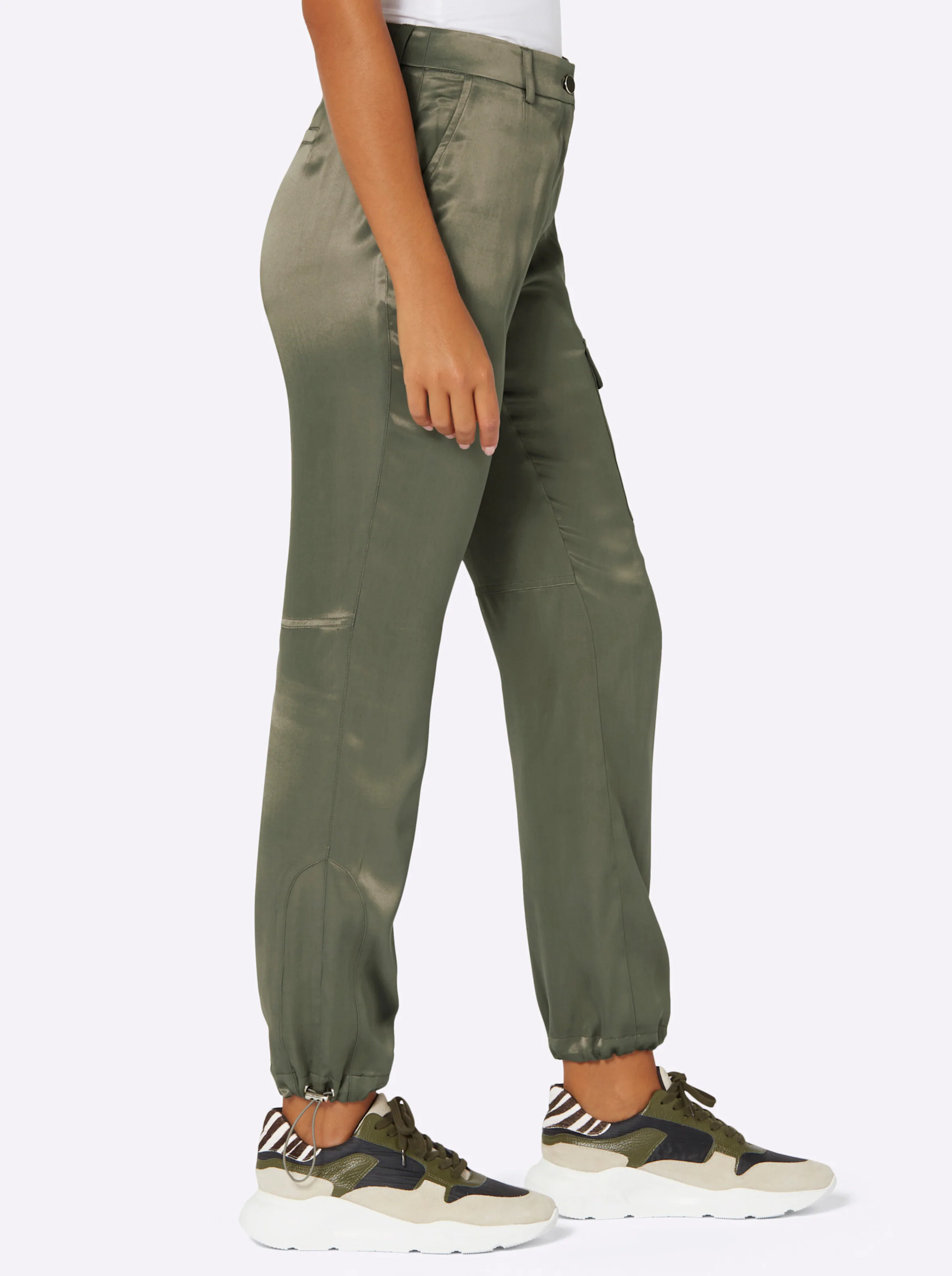 Cargohose in khaki