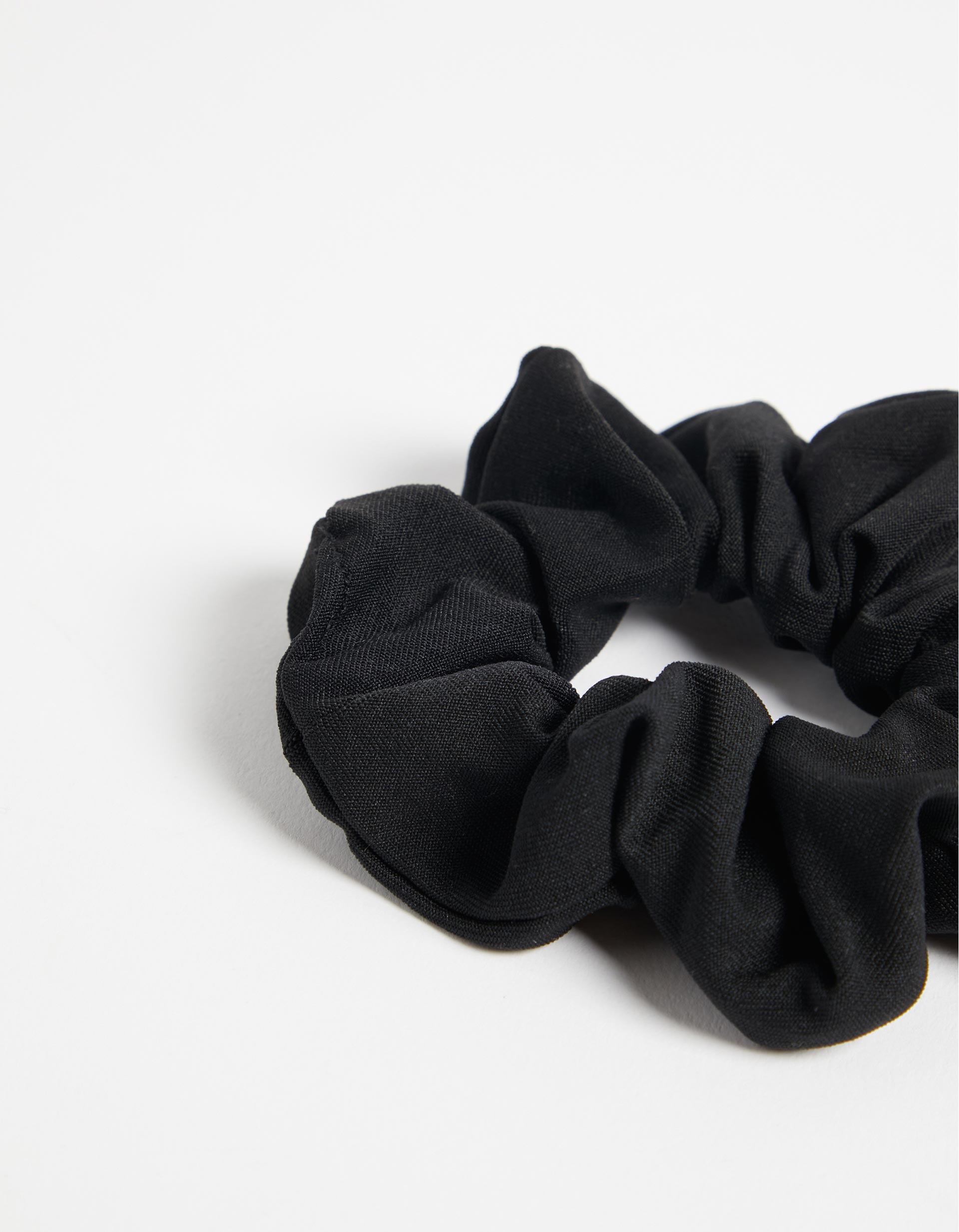 Elástico de Cabelo Grande, Mulher, Preto