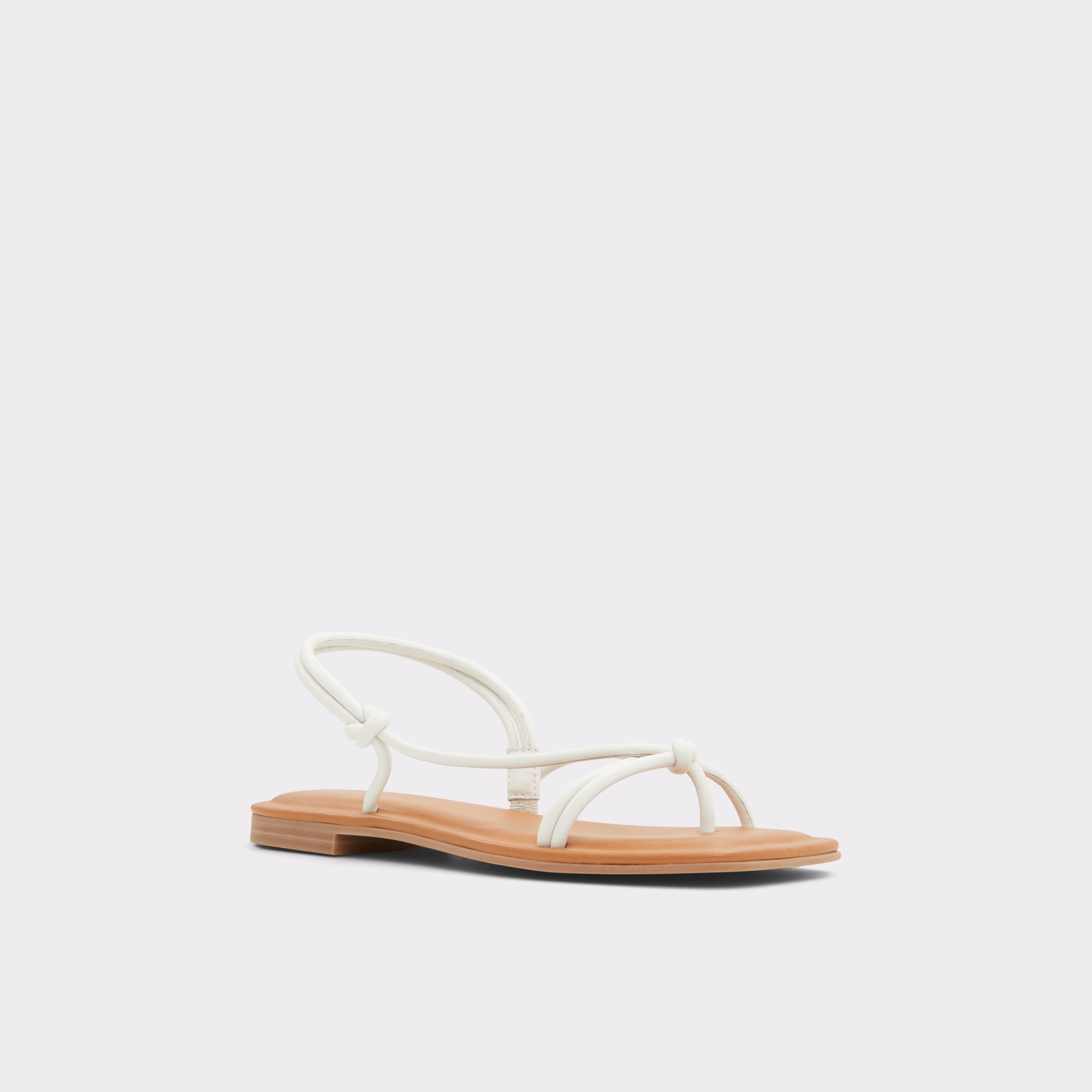 Beraeldar White Women Flat Sandals