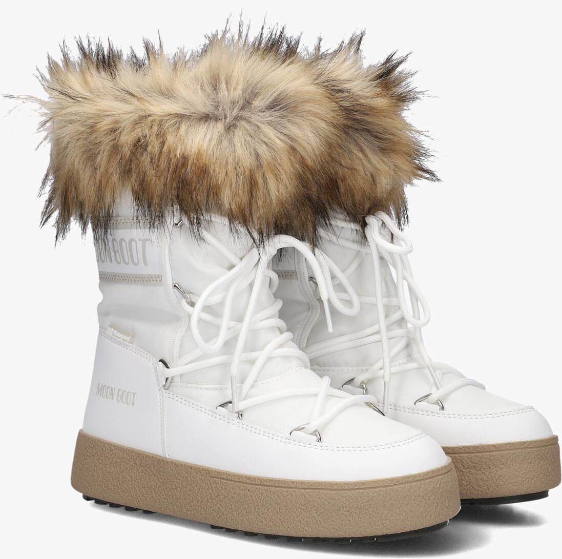 MOON BOOT witte moon boot  mb ltrack monaco low