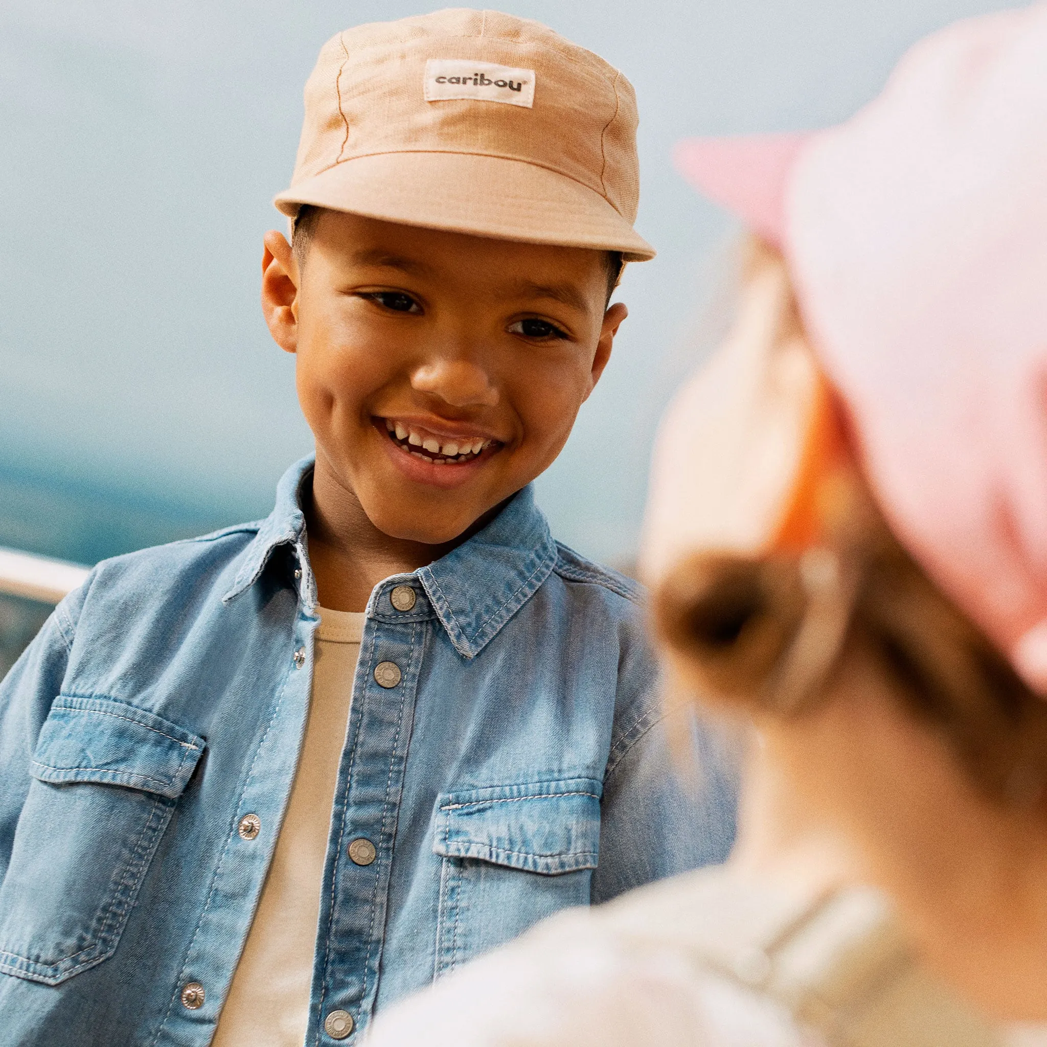 Caribou Casquette Uni Sable 2-12ans