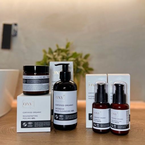 oxy8 Naturkosmetik - Anti-Aging Set PEELING & CLEANSING GEL, HYDRATING FACE & NIGHT CREAM