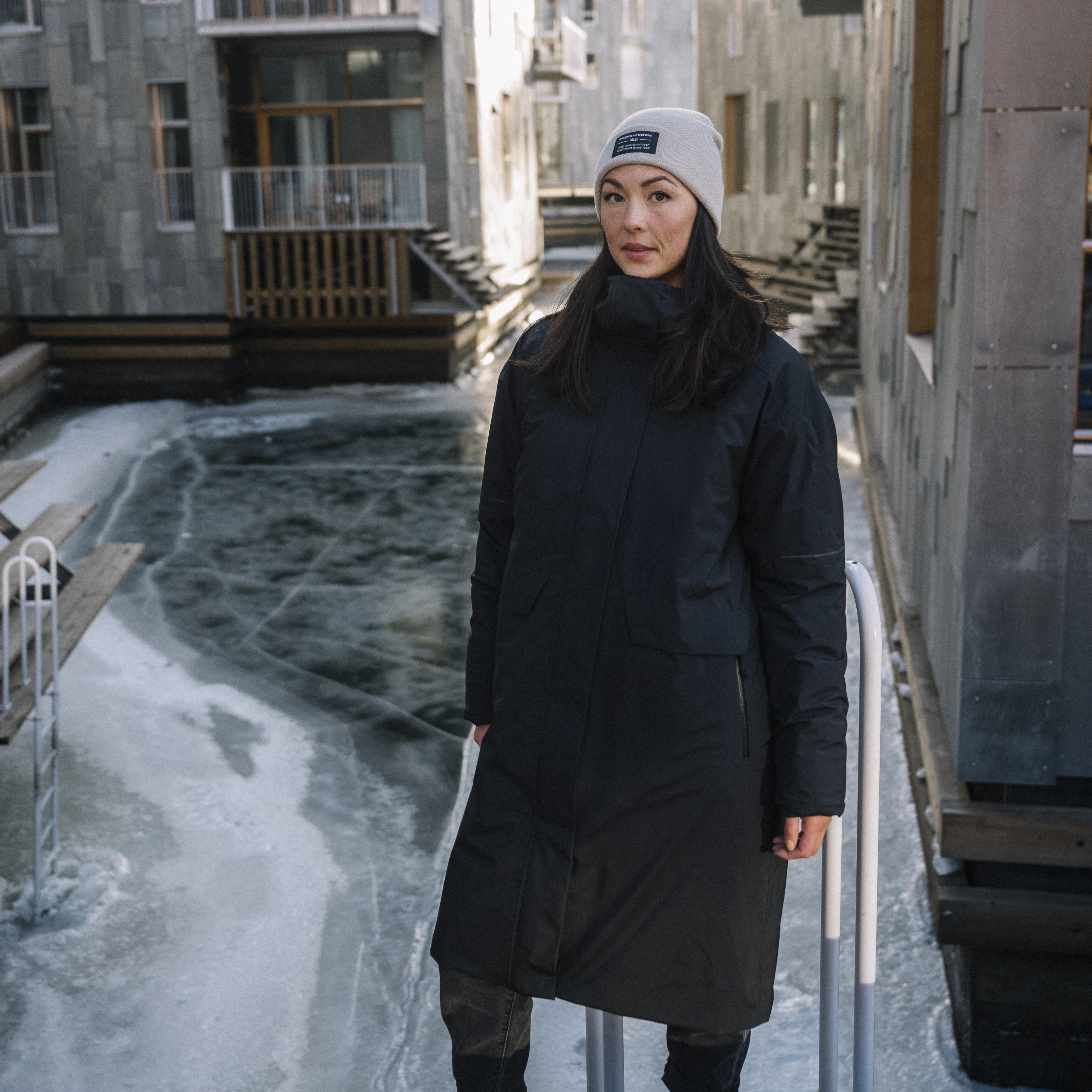 Oslo Urban Insulated W Parka Black