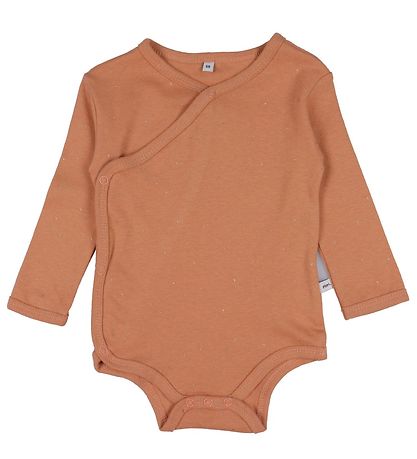 Pippi Baby Wickel Bodys L/æ - 4er-Pack - Burlwood