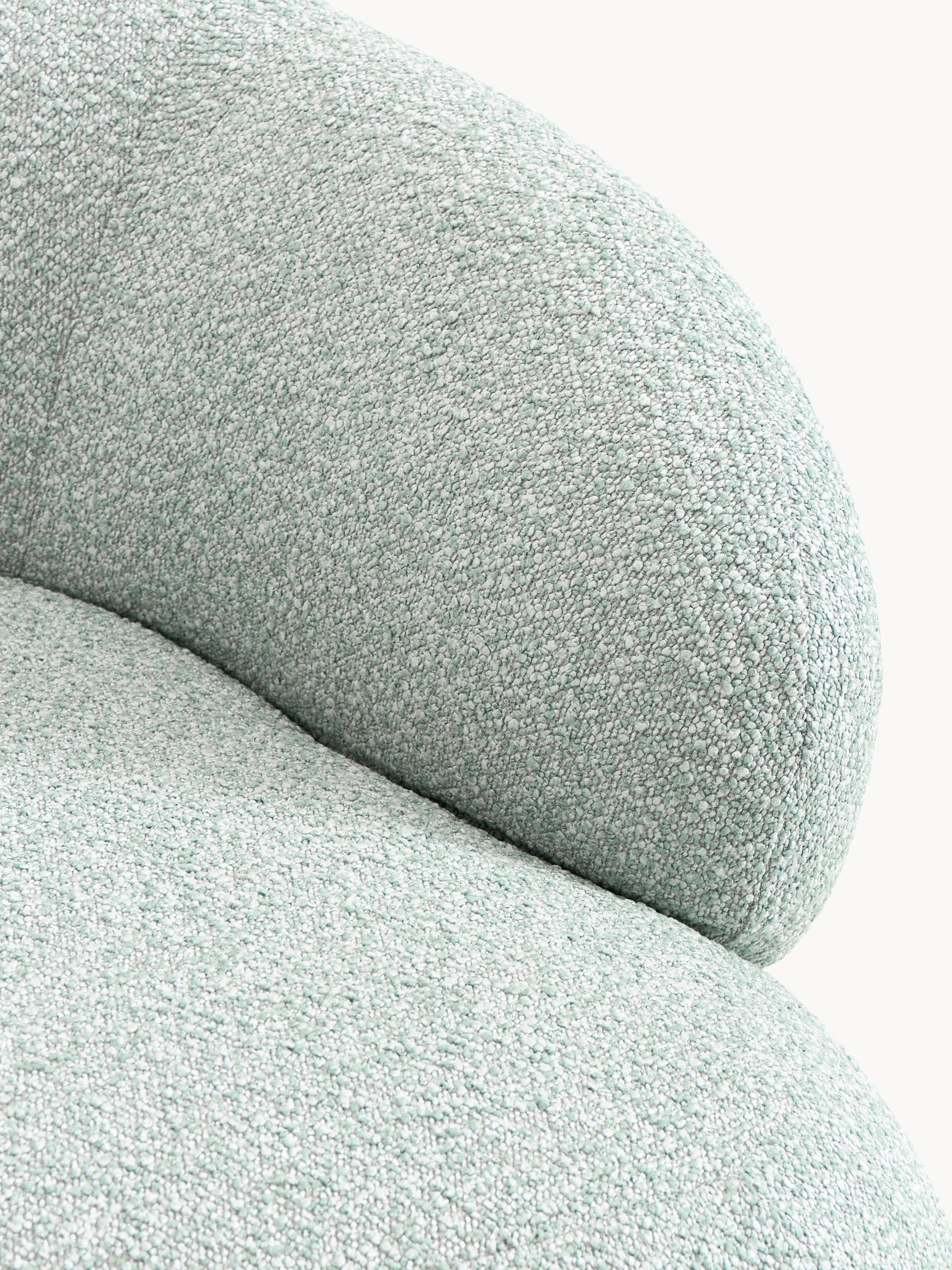 Bouclé loungefauteuil Alba