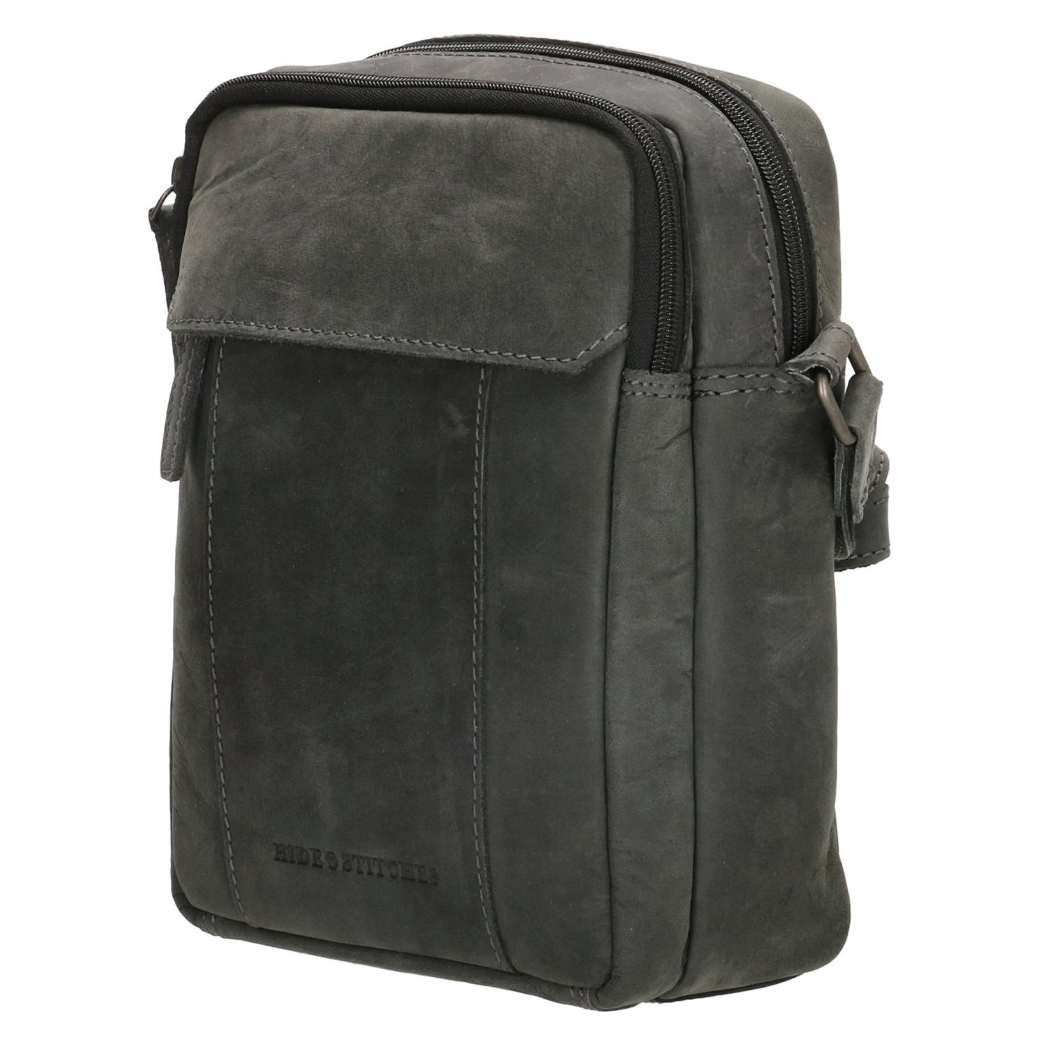 Hide & Stitches Idaho Harmony Schoudertas zwart