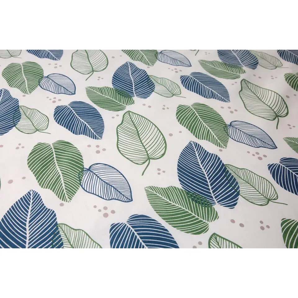 Ten Cate Katoenen Dekbedovertrek - 140x200/220 cm - Graphic Leaves