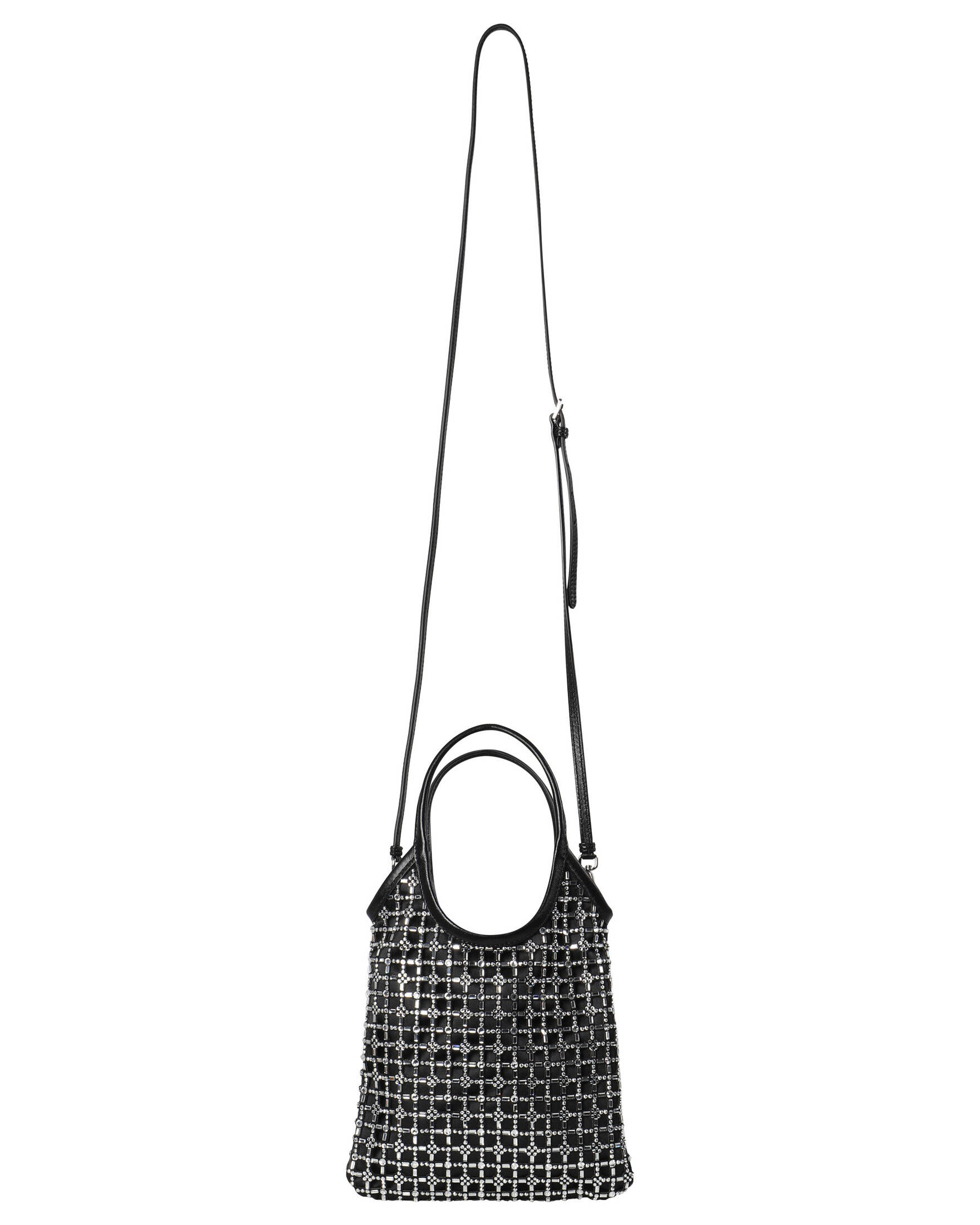 Miu Miu| Damen Umhängetasche STARLIGHT CRYSTAL MINI TOTE