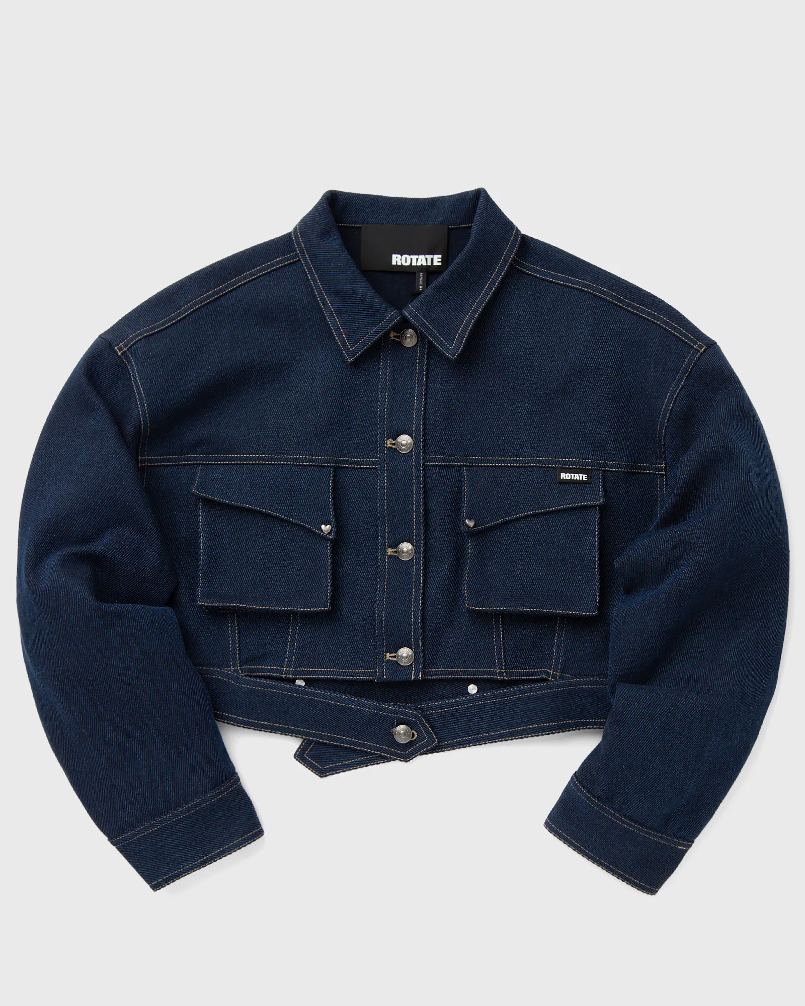 ROTATE Birger Christensen STRETCH CROPPED JACKET