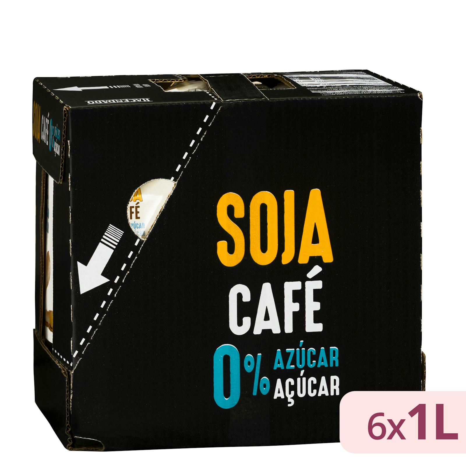 Boisson au soja au goût de café 0% de sucre