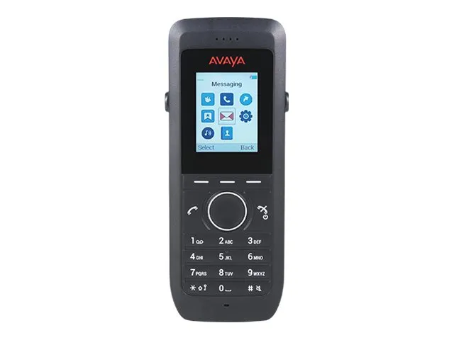 Avaya IX Wireless Handset 3730 - Trådløs digitaltelefon - med Bluetooth interface - IP-DECT - sort