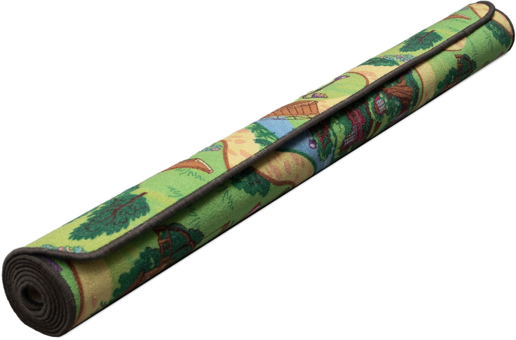 Primaflor-Ideen in Textil Kinderteppich »Spielteppich CANDY TOWN« rechteckig 6,5 mm Höhe Kurzflor, Strassen-Spiel-Teppich, Kinderzimmer