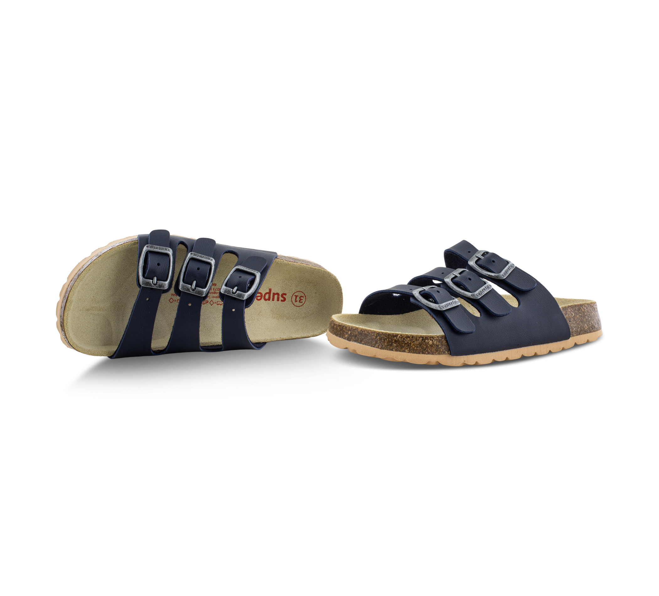 Superfit Fussbettpantoffel - Offene Hausschuhe