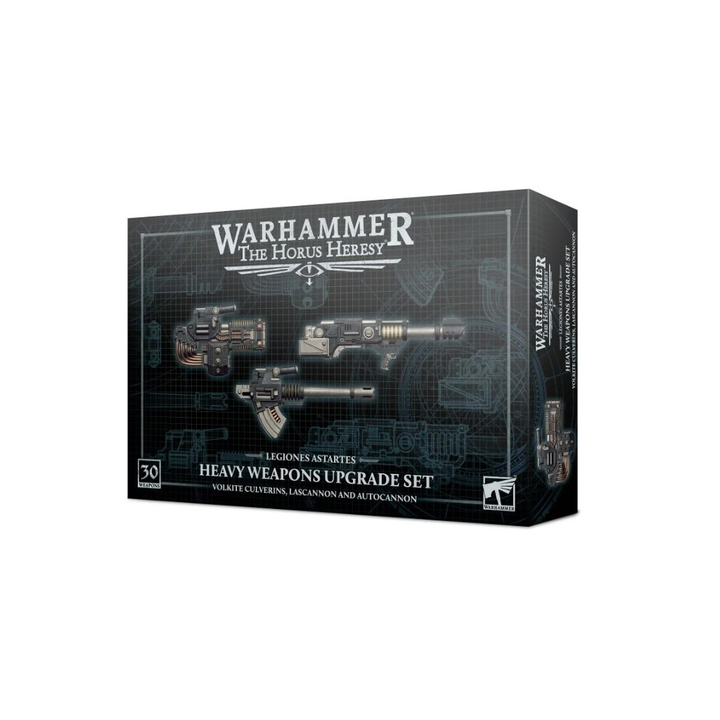 The Horus Heresy : Legiones Astartes Heavy Weapons Upgrade Pack - Volkites Culverins, Lascannons, and Autocannons