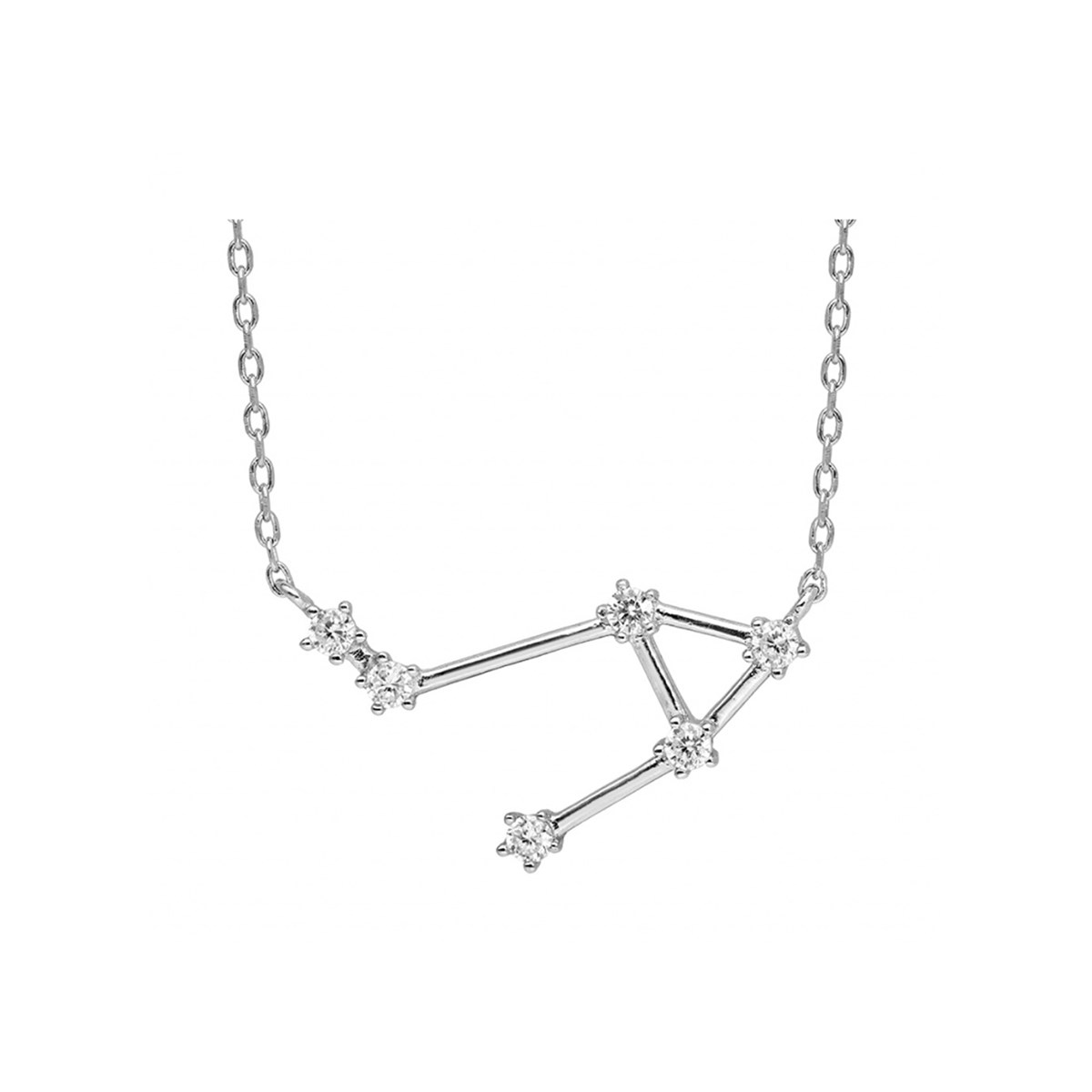 Collier Constellation Balance - Argent