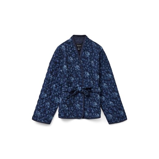Vero Moda Jane Lola Quilt Jakke, Faded Denim, XL