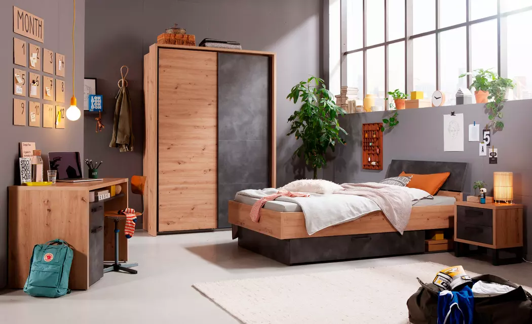 Schwebetürenschrank Systema/Lafabrica 150x223 cm