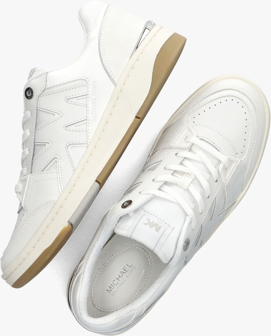 MICHAEL KORS witte michael kors lage sneakers rebel lace up