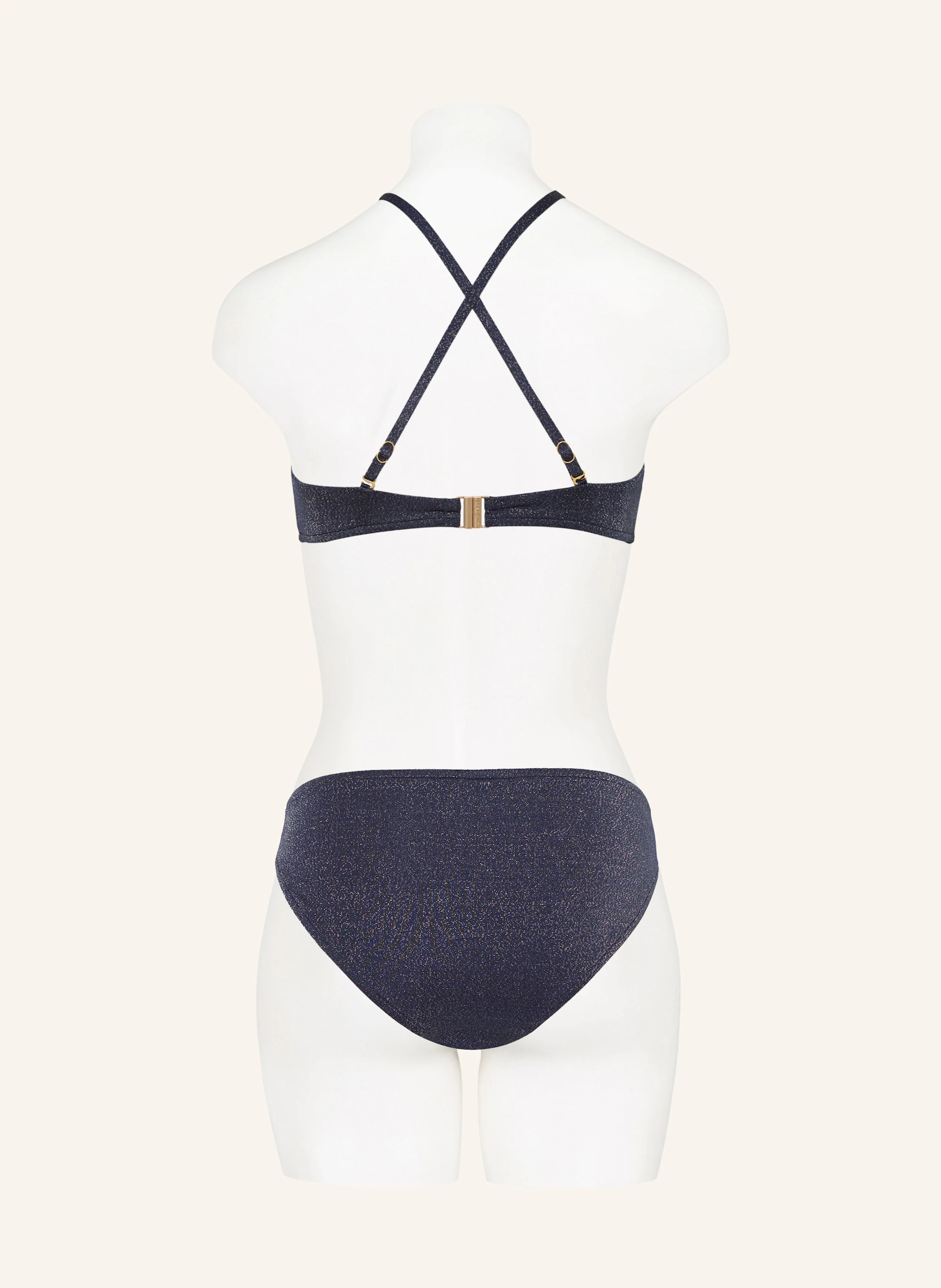 SEAFOLLY Bralette-Bikini-Top POOLSIDE mit Glitzergarn