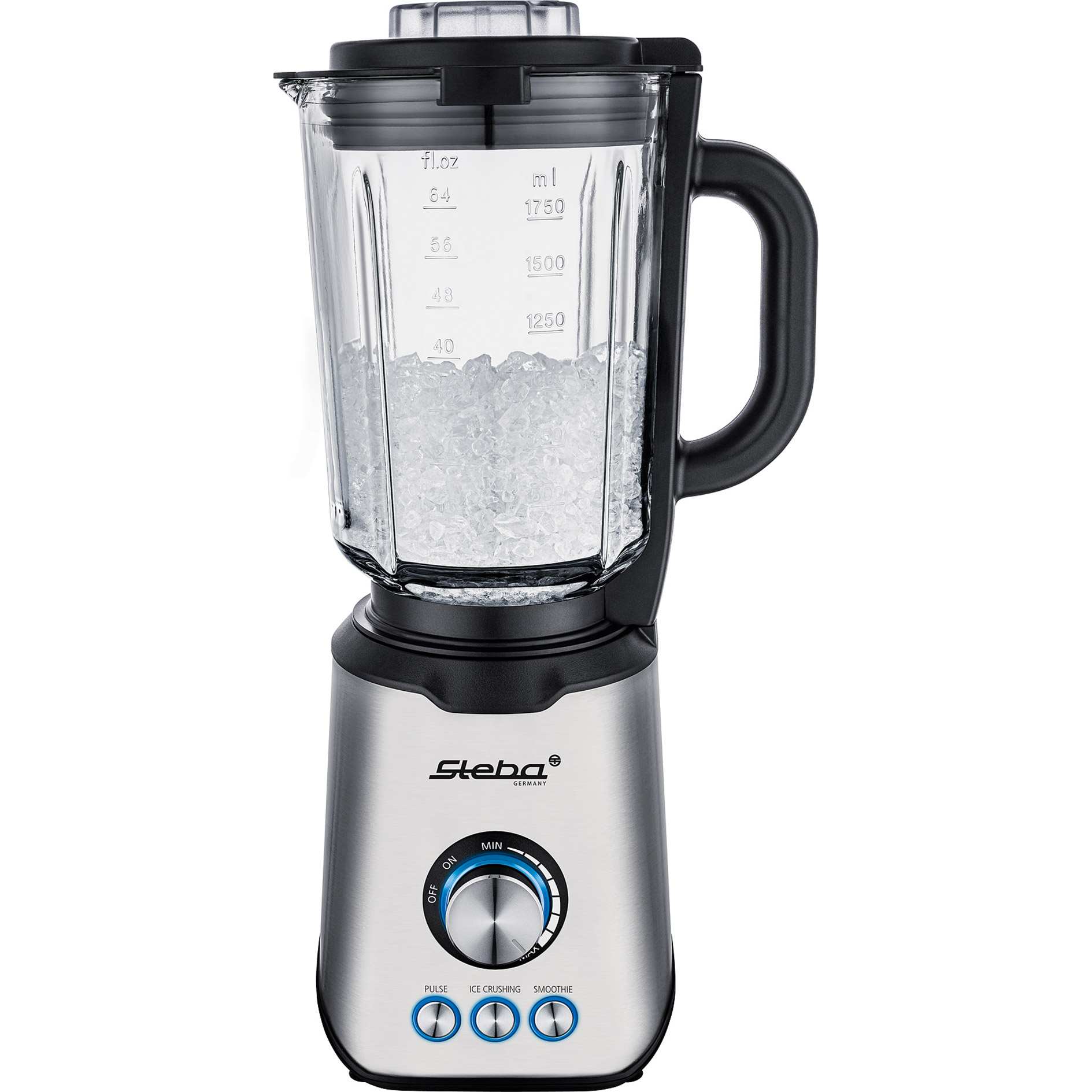 STEBA Standmixer MX 4 PLUS - schwarz - Edelstahl