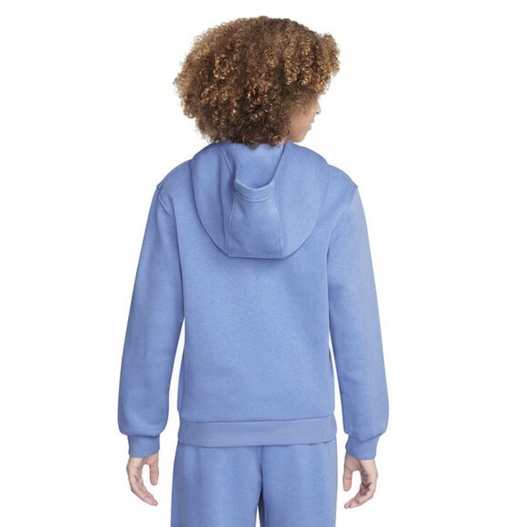 Nike Club Fleece Haettetroje Blå