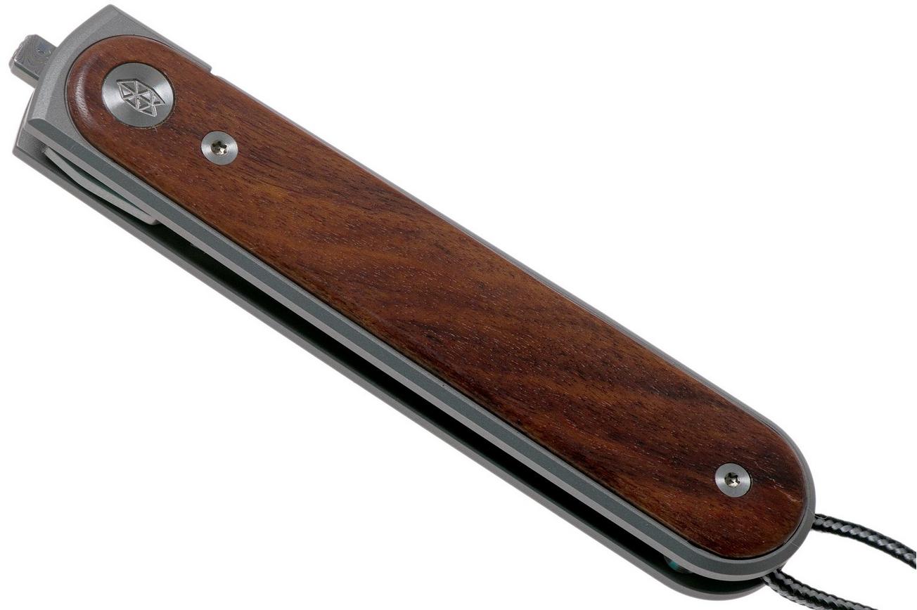 The James Brand The Duval Rosewood Damascus, KN109159-00 zakmes