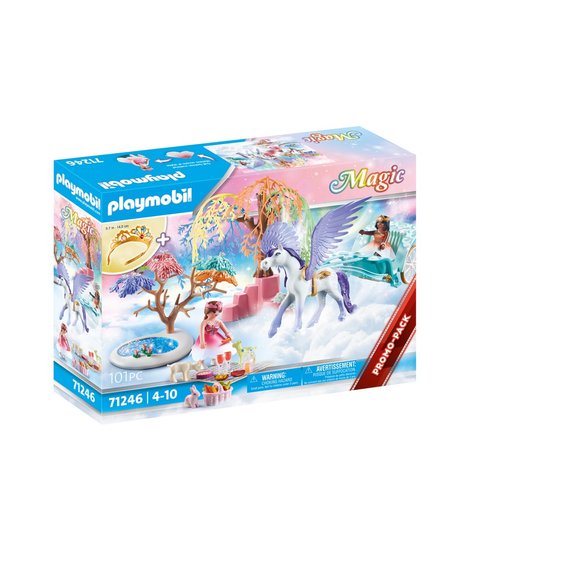 Calèche et cheval ailé Playmobil Magic 71246