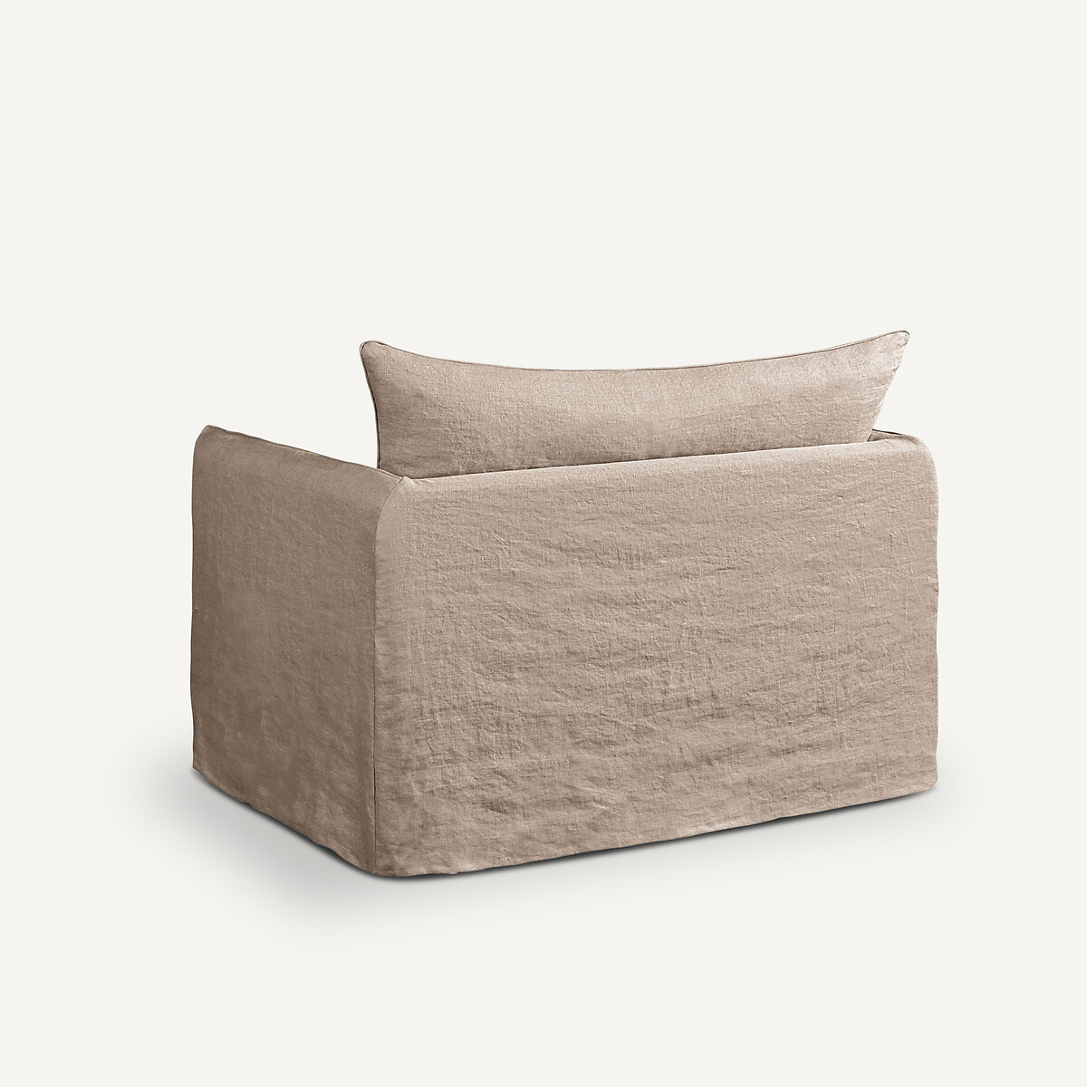 AM.PM<br>Poltrona XL em linho amassado, Neo Chiquito