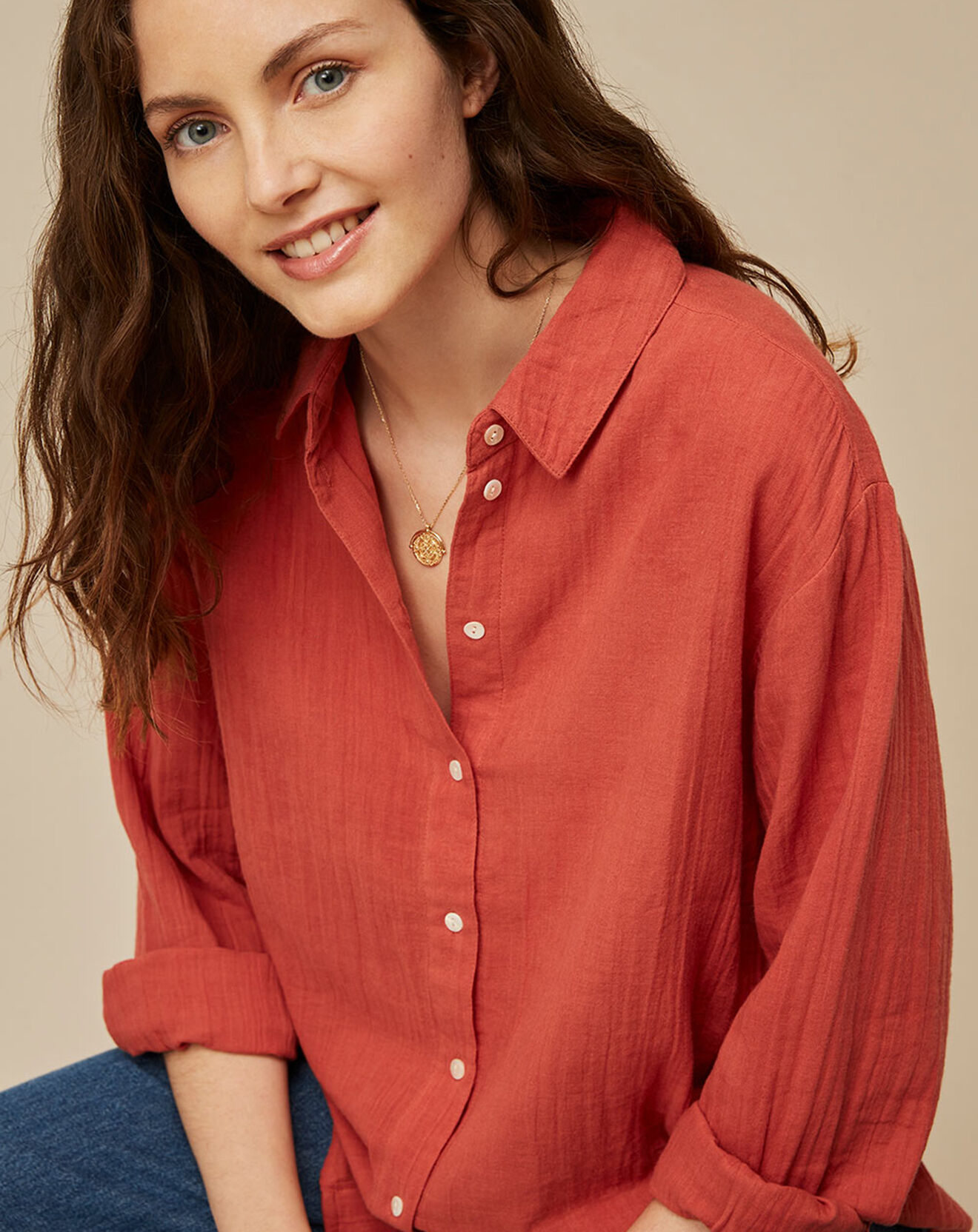 Harris Wilson Chemise Celeste rosier
