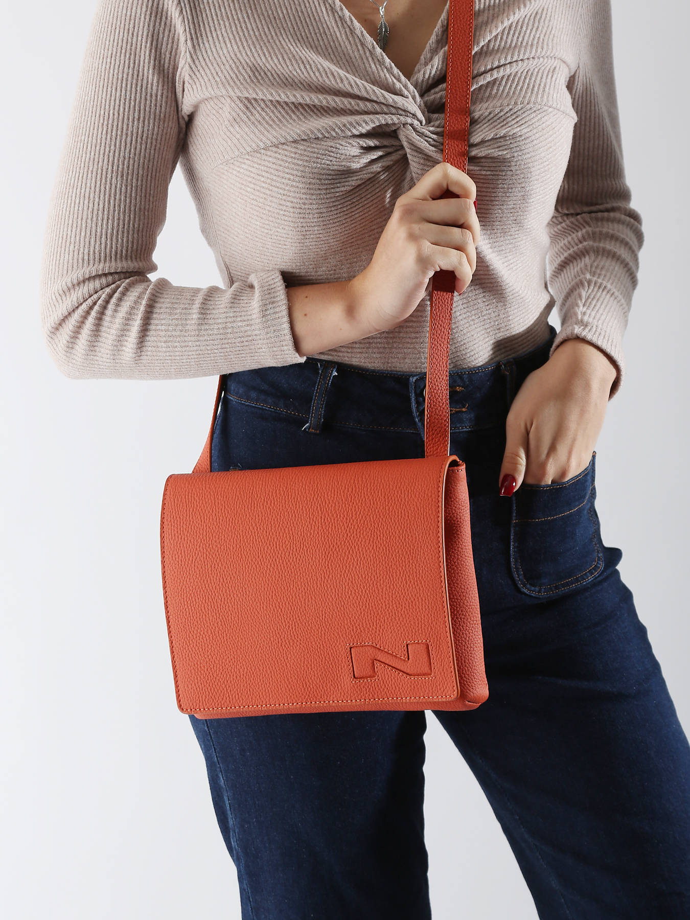 Sac bandoulire Brugge cuir NATHAN BAUME