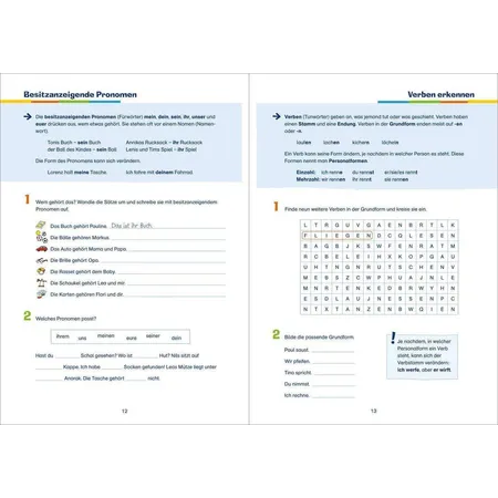 Tessloff Fit für die Schule- Das kann ich: Grammatik 3. Klasse