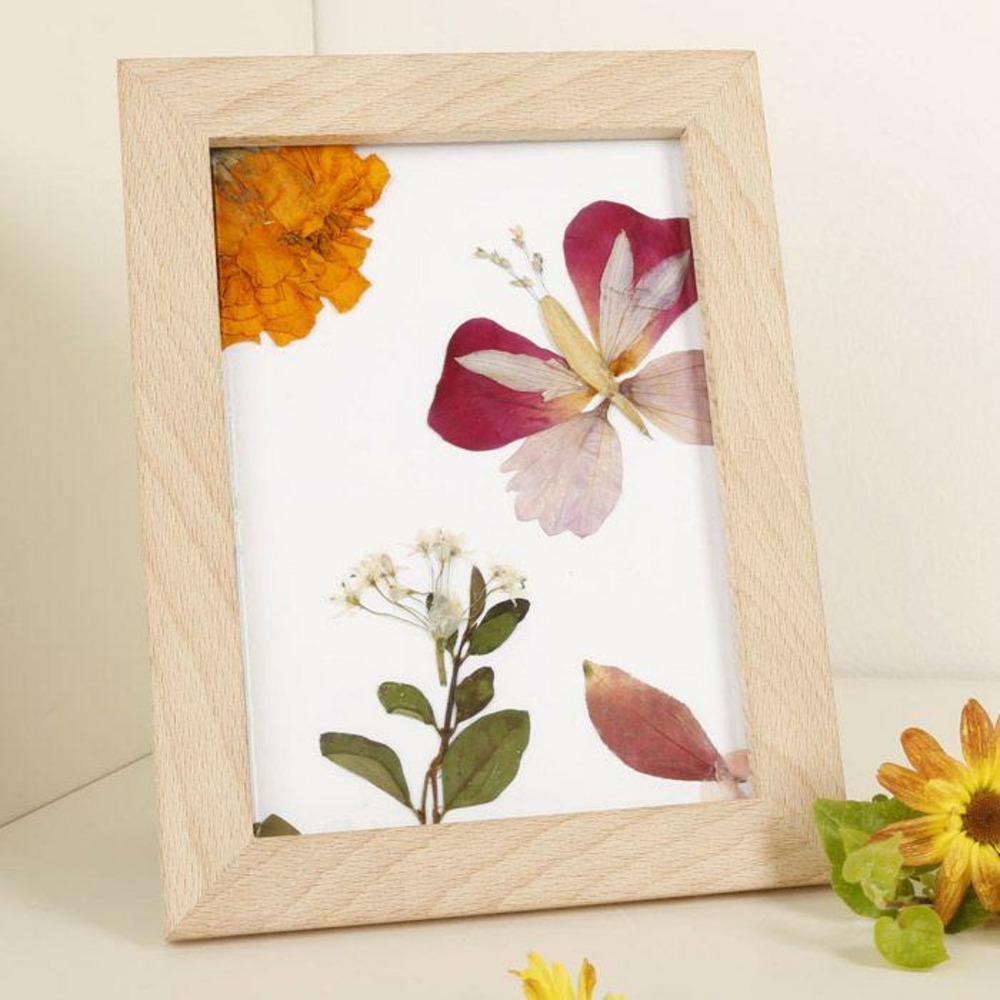 Cadre en bois pour herbier 13 x 17 cm