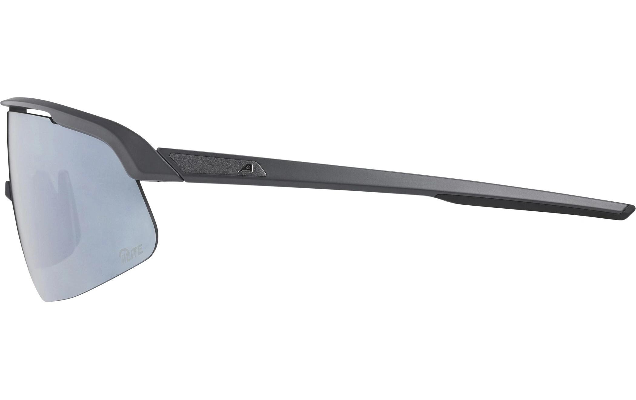 Sportbrille Turbo Pro S Q-Lite - Midnight Grau mattVelobrille Cat. 2