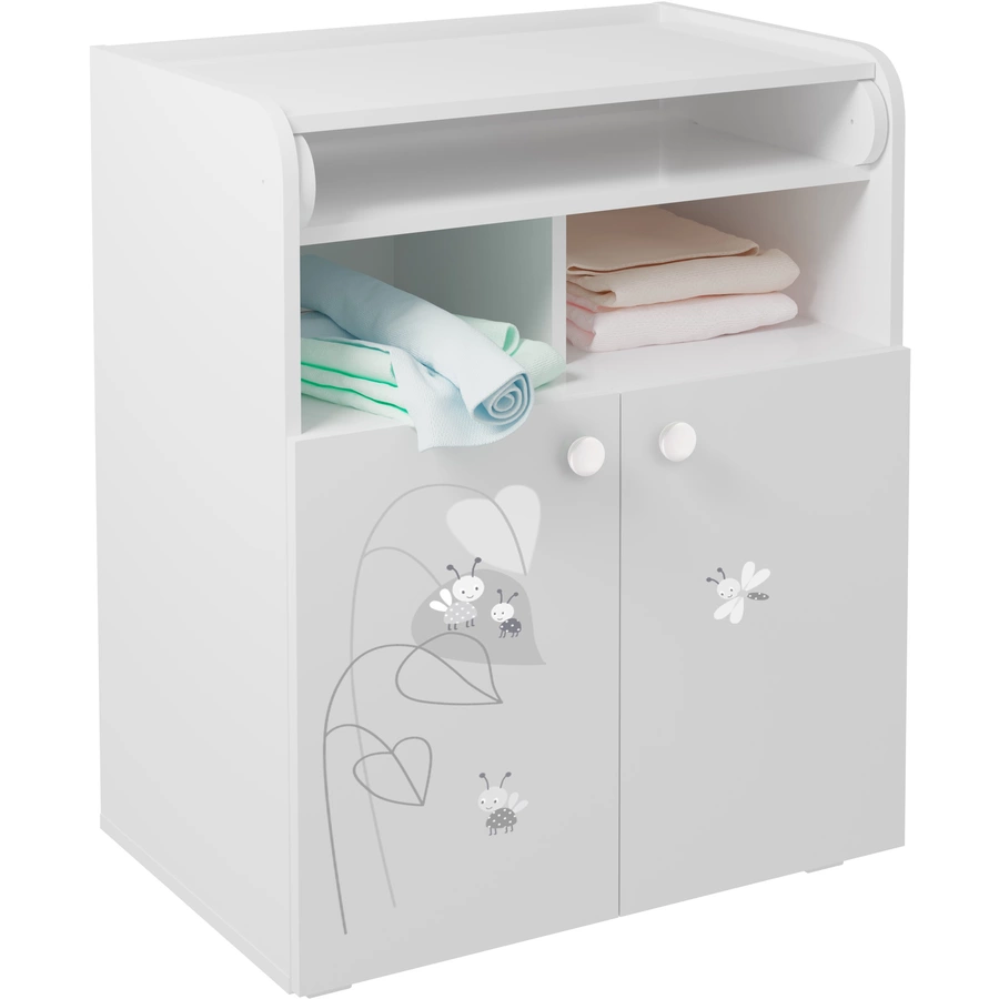 Polini Kids Wickelkommode French Amis 1270 weiß