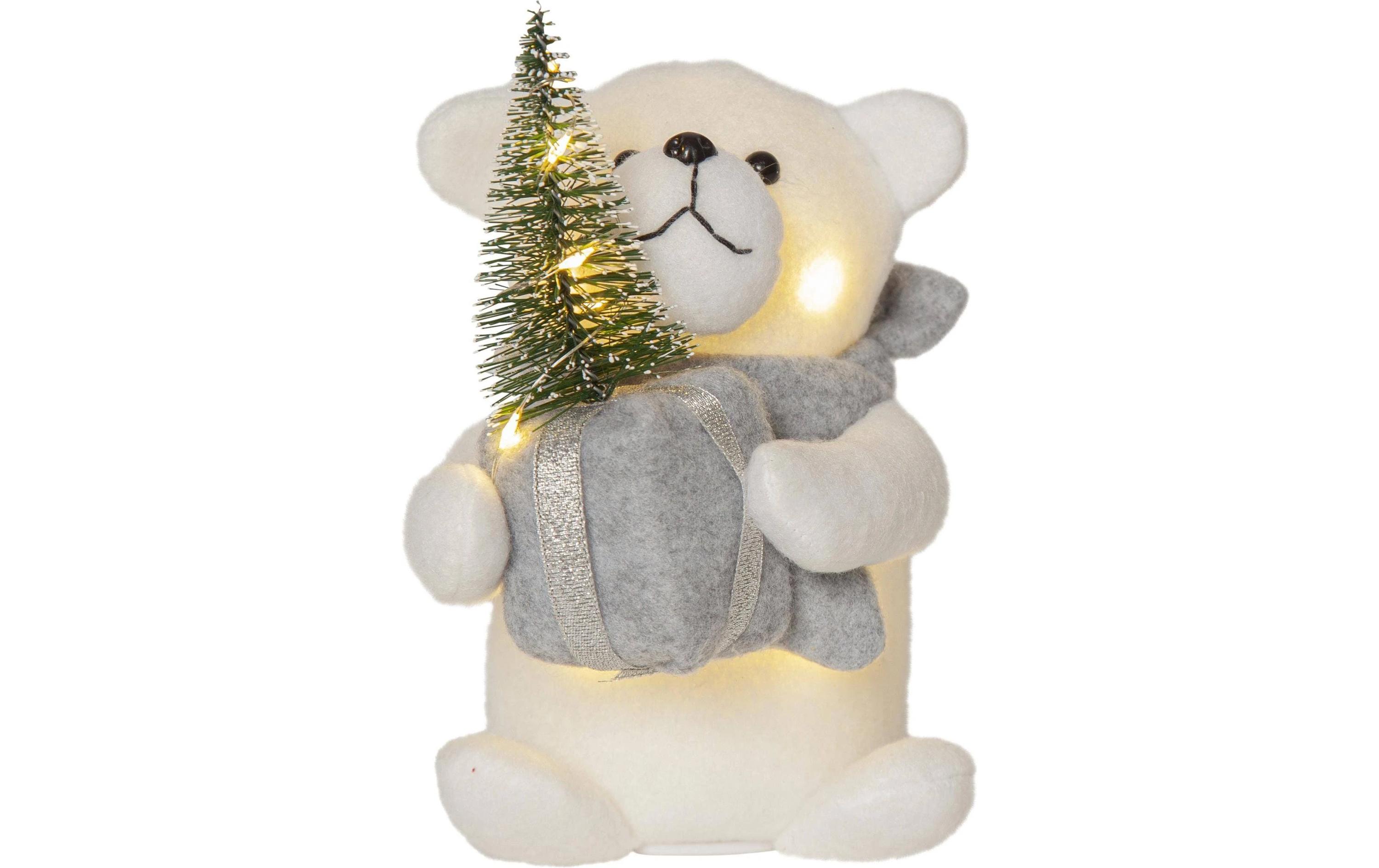 LED-Figur Joylight, WarmweissWeihnachtliche LED-Dekoration mit warmweissen Lichtern und Bär-Motiv
