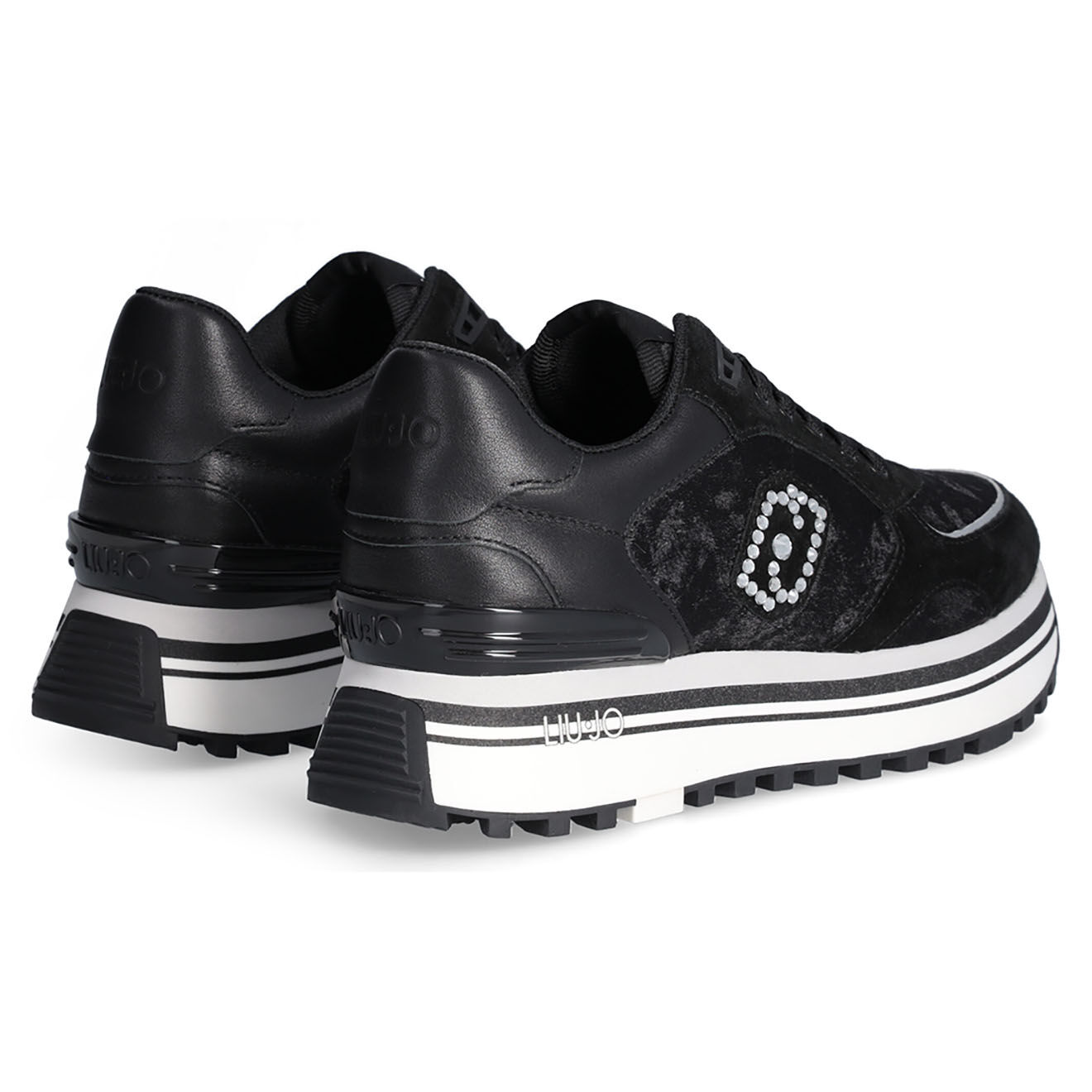 Liu-Jo Sneakers en Cuir Gaby noires